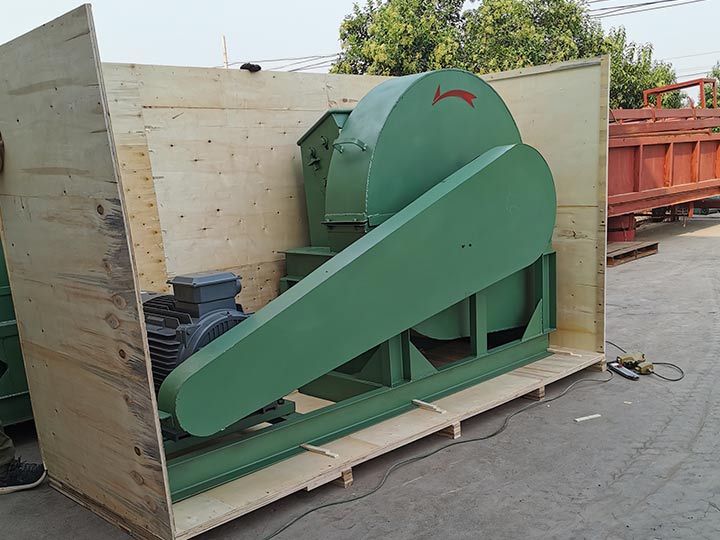 Grandes trituradoras de madera están listas para ser enviadas a Dubai