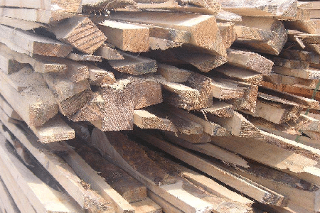 Vieux bloc de bois