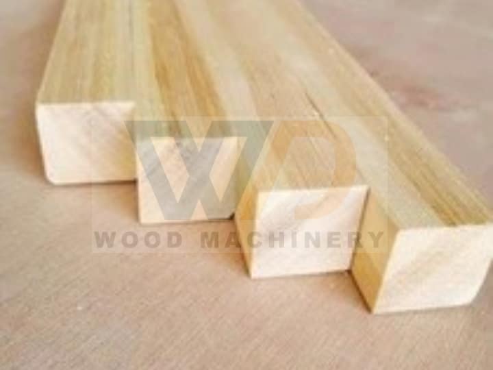 Bloco de paletes de madeira