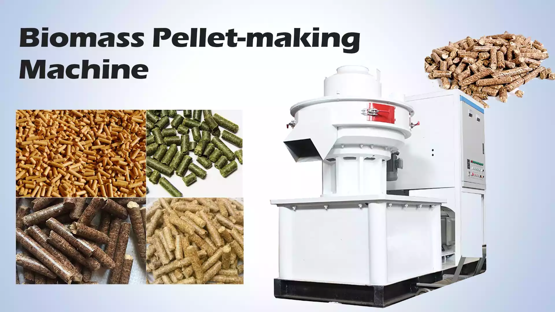 biomass wood pellet machine