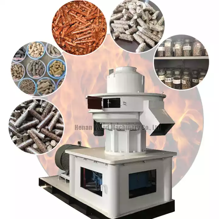 Máquina para fabricar pellets de biomasa